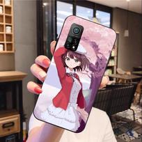 Katou Megumi Saekano Phone Case For Xiaomi 12 11T 10 9 Redmi Note 11 10 10S Pro Redmi 9 9A 8 Black PC Glass Phone Cover Xiaomi 12-12X