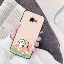 linija šuniukas Maltos bišonas mielas Telefono dėklas Samsung A 13 21 30 31 32 51 52 53 70 Huawei Honor 50 60 70 OPPO vivo Samsung A32 4g