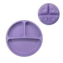 1 vnt. 20x20x3cm Mielas Meškiukas Kūdikių Maisto Papildas Indai - Maisto kokybės Silikonas Siurbtukas Vakarienės Lėkštė Smūgiams atsparus Dubenėlis