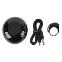 Smart Tasbih Ring Zinc Alloy IP67 Rain Proof APP Support Digital Prayer Reminder Finger Counter 22mm / 0.87in