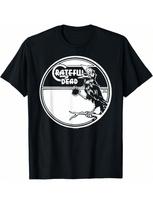 Gratefuls Dead Wake Of The Flood Crow Label Vintage Band T-Shirt S juoda