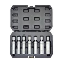 Magnetinis žvakių raktų rinkinys 3/8 colio lizdas Universalus sąnarys 14mm 16mm 18mm 21mm Automobilių priežiūrai 1