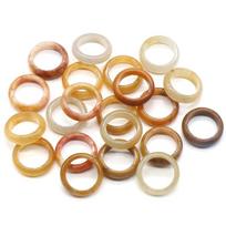 1Pcs Natural Stone Rings Exquisite Agates  Ring For Women Girl  Finger Ring Party Wedding Jewelry Accessories Gift as the picture
