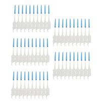 200Pcs Teeth Toothpicks Dental Floss Picks Interdental Brush Stick Tooth Clean