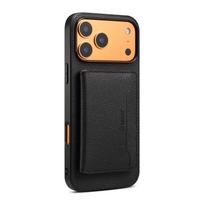 Phone Case for Xiaomi 17 Pro Max Mi 15 Ultra 15t 14 14t Magnetic Detachable Flip Card Holder Wallet Lychee Pattern Leather Cover Xiaomi 17 juoda