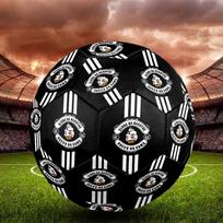 CR Vasco da Gama Indoor Soccer Ball Size 5 Colorful All Ages Machine Stitched PVC Competition Ready Durable High-Bounce
