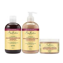 Jamaikos juodųjų ricinų aliejaus šampūnas 384ml + Kondicionierius 384ml + Plaukų kaukė 326g beige