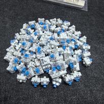 20Pcs Linear Keyboard Switches Dustproof Key Switch New Keyboard Clicker  Writing Blue 20Pcs