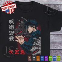 Megumi T Shirt Jujutsu Kaisen Anime Clothing Cosplay Manga Japanese Tee S