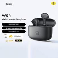 Baseus W04 Semi In-Ear True Wireless Bluetooth Earbuds juoda