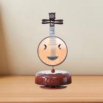 Instrument Rotating Music Box Desktop Ornament Figurine Decorative Statue