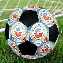 1 vnt. F.C. Hansa Rostock Futbolo kamuolys Dydis 5 Salės futbolo kamuolys Madingas Spalvingas Žaidimas kieme - Puikiai tinka sporto gerbėjams dovanoti HE36 red