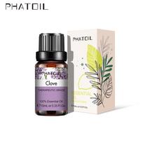 PHATOIL 10 ml Eukalipto levandų ramunėlių ekstrakto eterinis aliejus skirtas peršalimo prevencijai nuo gripo Arbatmedžio aliejus išvalo oro baktericidą Clove