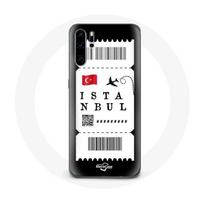 Coque pour Huawei P30 pro Billet d'avion Istanbul Turquie