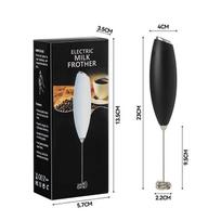 Rankinis mini pieno ir kiaušinių plakiklis Battery-Powered Frother Boxed [No Battery] juoda