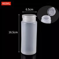 350/460/700 ml atverčiamas dangtelis pudros buteliukas, įpilamas kosmetinių miltelių dozatorius, plastikinis miltelių indelis, tušti indeliai buteliukai