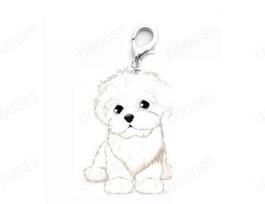 Dog Tag Disc Disk Pet ID Enamel Accessories Collar Necklace Pendant balta