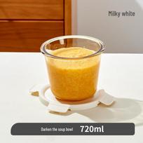 Xilekou Microwave-Safe Glass Lunch and Bento Box for Office & Takeaway
