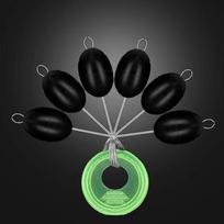 Giant Bean Fishing Tackle with Beef Tendon Hook and Olive Sea Design Small