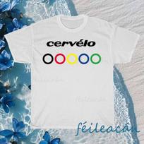 New Shirt Cervelo Bicycle Logo T-Shirt Logo American T-Shirt Funny Size S to 5XL S white