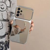 Case for Samsung Galaxy A73 5G,A53,A52 4G/5G,A52S,A33,A32 4G,A23,A13 Trending Big Window Cover Mirror Phone Casing Galaxy A73 5G