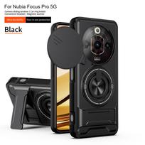 Suitable for ZTE nubia FocusPro Shunjia mobile phone case Blade A35E window bracket protective case ZTE nubia Focus Pro【5G】 juoda