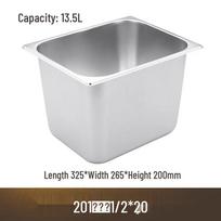 AVADEN Rectangular Stainless Steel Food Pan with Lid