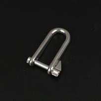 5-8mm Super Strong Stainless Steel Long Swivel Pin Safety Lock Shackle Joint Link Keychain Surf Ski Boat Marine Hardware