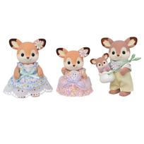Sylvanian Families Doll Set ST Mark Ages Toy Sylvanian Families EPOCH [Deer Family] FS-53 Certified, 3+, Dollhouse,