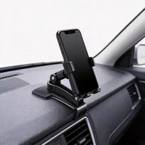 Universal 360° Car Smartphone Mount Holder Dashboard Clip Cell Phone Cradle Adjustable Angle GPS Navigation Stand