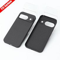 YTF-Carbon Carbon fiber case for Google Pixel 9 Pro XL Anti-fall Aramid Fiber case  Design Pixel 9 cover Thin and light Magnetic Pixel 9 Pro XL