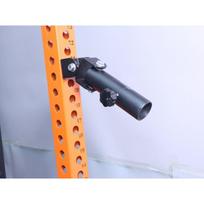 Land Mine Attachment for Barbell, Full 360 Degree Swivel Landmine T Bar Row Platform For 16MM diameter hole