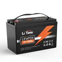 EU STOCK LiTime 12V 100Ah LiFePO4 Deep Cycle Batterie IP65 Akku Mit BMS Fuer Trolling Motor Wohnmobil Solar Off Grid Systeme 12 V 100 Ah