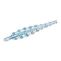 Daiwa Kohga Flare Leaf Worm Blue Dot Glow 2 inch (6 pieces)