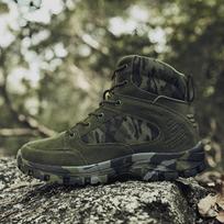 Vyriški žygio batai Žieminiai lauko batai Suvarstomi Neslystantys Lauko sporto Atsitiktiniai Trekingo batai Vyras Vandeniui atsparūs Suede botas para hombre 39 žalia