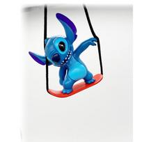 Disney Anime filmo Štitch veiksmo figūrėlės modelio dekoracija Automobilio galinio vaizdo veidrodžio kabinamas pakabukas Automobilio interjero papuošalai Aksesuarai