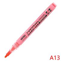 24 Colors Acrylic Paint Pens Waterproof Permanent Marker Pens Acrylic Pens For Diy Rock Stone Ceramic Glass Mugs Wood as the picture