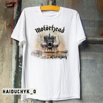 Motörhead Aftershock Unisex White T-shirt Size S-5XL Unisex T-Shirt M