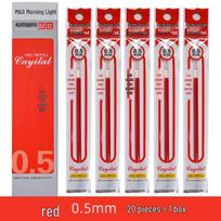MG AGR640K0 Neutral Pen Refill, 0.5mm Needle, Black/Blue/Red for Student & Office Use. 0.5mm