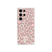 Applicable to Samsung S25ultra Apple iphone17 ins retro European and American leopard print mobile phone case painted protective case iphone17