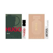 BOSS Junshang Temptation/Allure Charm/Hugo Perfume Sample Set Two-piece Eau de Toilette EDT Couples Fragrance Tester 1.2ml*2 ruda