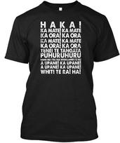 Mens Rugby New Zealand Team Maori Haka T-Shirt Made in the USA Size S to 5XL M
