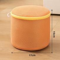 Anti-deform Mesh Washing Pouch, Household Laundry Bag, Reliable Protector for Bra and Underwear Suitable for Washing Machine Use oranžinė