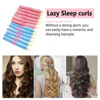 12Pcs Hair Curling Rod Hair Flexible Curling Rods Soft Spiral Hair Foam Curler Rod Twist-Flex Hair Curlers Rods for Hair Salon China Mainland
