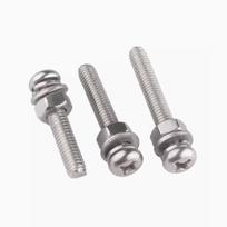 DIAIEN GB/T 823 304SS Cross Recessed Pan Head Combination Screw 300 sets/bag