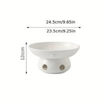 1 Set Insulated Hot Pot Plate Base with Heating Function, Commercial Ceramic Dish for Restaurants and Dining Ware balta