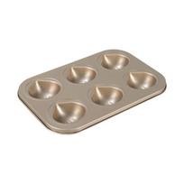 Easy Demoulding Chestnut Baking Pan Non-Stick Oven Baking Mold Chiffon Cake Mold  Pastry Making 6 holes