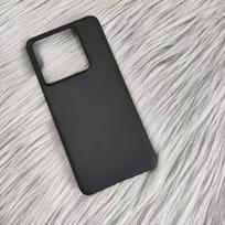 Paprastas itin plonas matinis kietas telefono dėklas Xiaomi 14, 14T, 14 Pro, 14T Pro 6.81  Pirštų atspaudams atsparus PC galinio dėklo dangtelis For Xiaomi 14 juoda