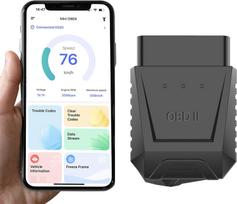 OBD2 Scanner Bluetooth, Bi-Directional Diagnostic Tool for iOS & Android, FCA AutoAuth, 8+ Hot Reset