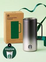 STARBUCKS SS Juodas termosas-puodelis 503ml SS Black Tank Tumbler 503ml